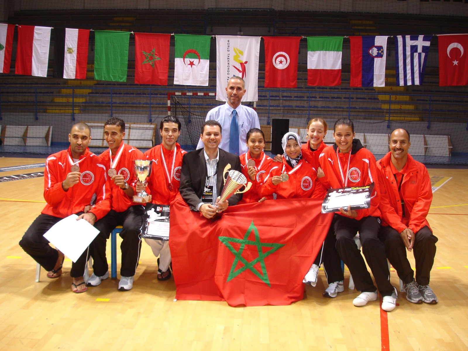 مشاركة المنتخب الوطني في النسخة الأولى للدوري الدولي بيروت للتايكوندو